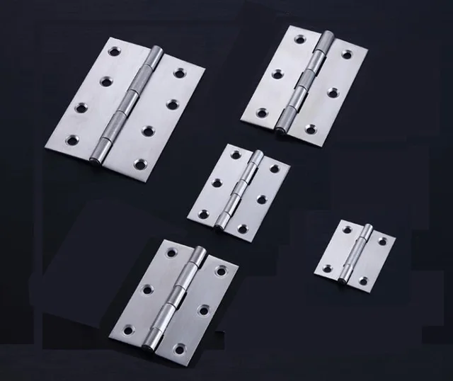 4pcs/set 2/3/4 Inch Hinge Stainless Steel Flap Hinge Counter Back Flap