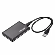 Zheino USB 2,0 1,8 дюймов ZIF CE HDD Чехол 40 контактов внешний жесткий диск Корпус чехол коробка с дорожная сумка для 1,8 дюймов HDD SSD