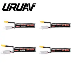 1/2/4 шт. URUAV 11,4 V 300 мА/ч, 40C/80C 3 S HV 4,35 V Lipo Батарея XT30 разъем для URUAV UR85/UR85HD Mobula7 HD Sailfly-X дрона с дистанционным управлением