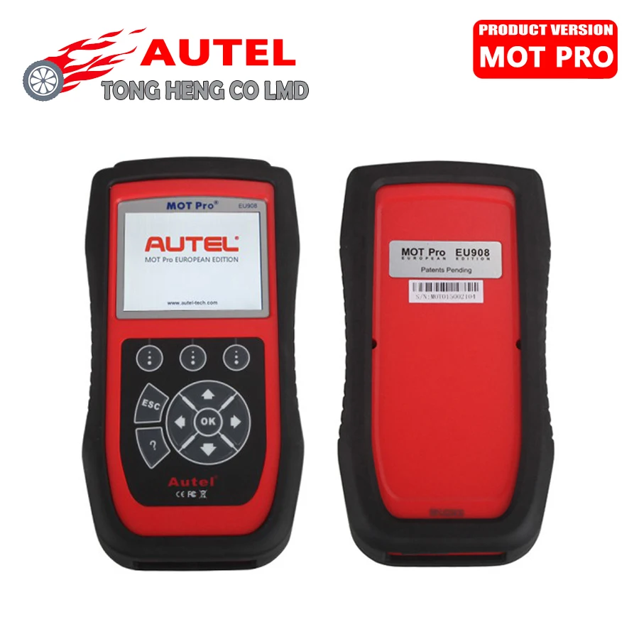 Оригинальный Новый Autel MOT Pro EU908 мульти Функция сканер диагностического