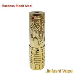 Новейший Hardess Mech Mod 26,5 мм Диаметр механический мод для 18650 20700 21700 батарея 510 резьба Hardes вейп Mods