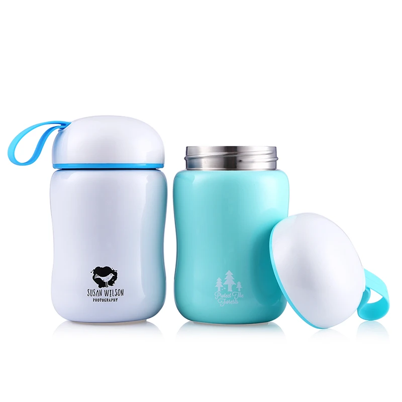220ML Cute Thermos Baby Children's Feeding Cup 304 Stainless Steel
