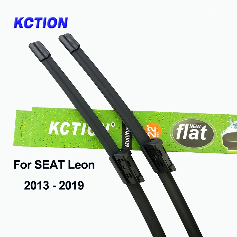 Windshield hybrid wiper blade for SEAT Leon Hatchback / Coupe Estate Mk1 Mk2 Mk3 Model windscreen rear car accessories | Автомобили и