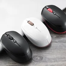 Новая беспроводная bluetooth-мышка 2400 dpi 4 кнопки перезаряжаемые Оптические мыши с 3 цветами для портативных ПК Игр DOM668