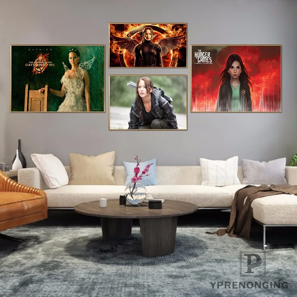 

Custom Hunger Games Poster Art Home Decor Canvas Printing Silk Fabric Print Wall Poster No Frame 180314@16