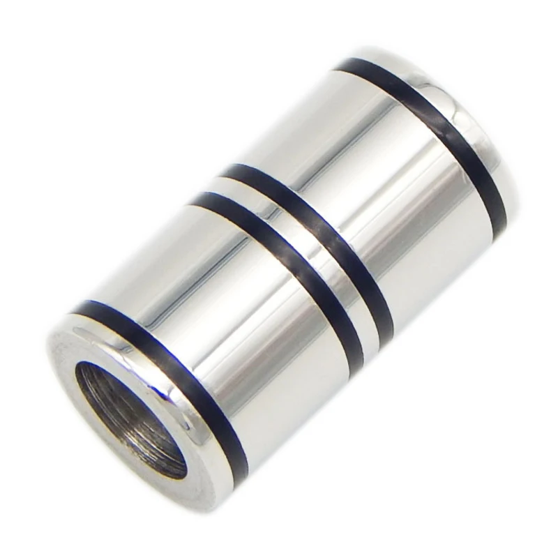 Stainless Steel Jewelry Connector Hole 2 7mm Strong Round Leather Cord