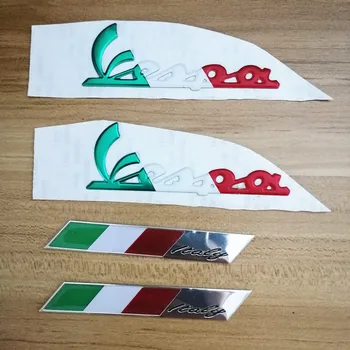 

3D Motorcycle Decal Sticker flag Case for PIAGGIO VESPA GTS GTV LX LXV 125 250 300 Ie Super