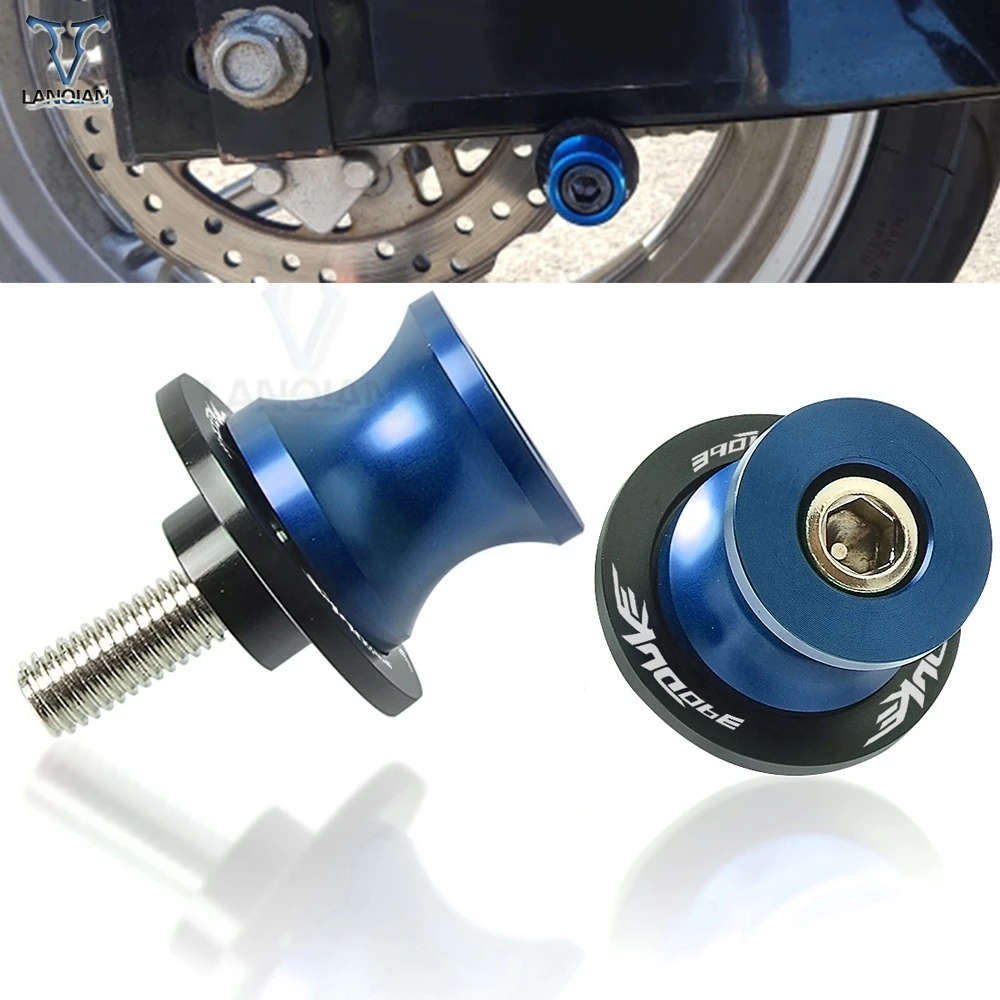 for KTM 390 Duke 2013 2014 2015 CNC Motorcycle Swingarm Sliders Spools