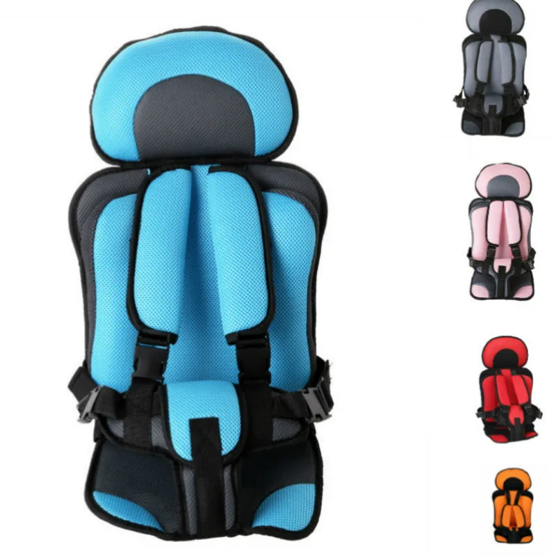 Portable Baby Car Seat Mat Bean Bag Chair Seat Puff Thickening Sponge
