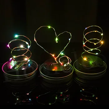 

2018 Solar Mason Jar Lights With Mason Jar Lid Outdoor Landscape Garden Hanging Light With 10 leds Copper Strings