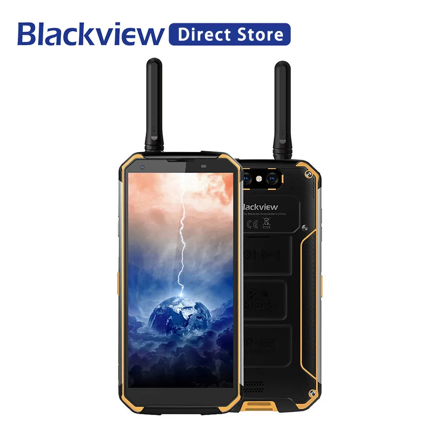 

Blackview BV9500 Pro Mobile Phone Android 8.1 Octa Core 5.7" 18:9 MTK6763T 6GB RAM 128GB ROM IP68 Waterproof Smartphone NFC OTG