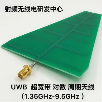 

UWB ultra wideband logarithmic periodic antenna 1.35GHz--9.5GHz