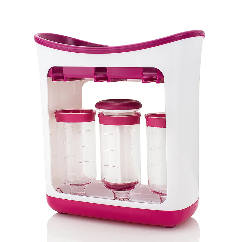 

New Arrival Kid Food Storage Box Newborn Feeding Product Baby Food Fruit Juice Maker Supplies Toddler Easy Clean For Storage Bag