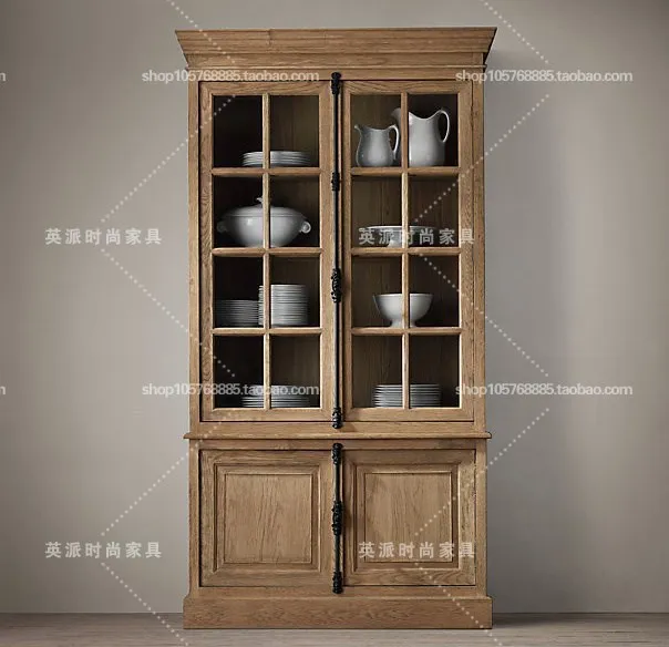 Negozio online mobili in stile americano ed europeo rustico ... Credenza cucina vintage