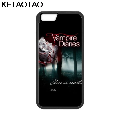 KETAOTAO Дневники вампира Роза чехол для телефона s iPhone 4S 5C 5S 6S 7 8 Plus XR XS Max X6 Чехол