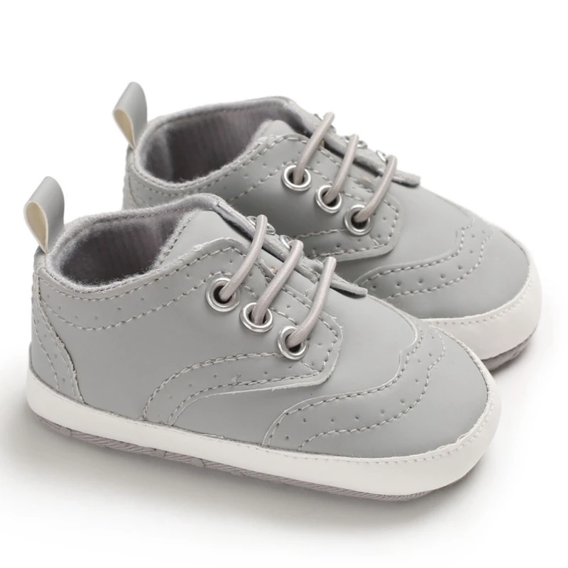 Весенняя обувь для мальчиков 0-18 M; обувь для новорожденных; Модная хлопковая обувь для мальчиков с ремешком из искусственной кожи; повседневная обувь для малышей