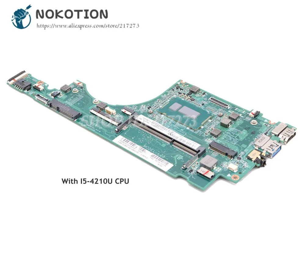 Материнская плата NOKOTION для ноутбука Lenovo ideapad U330P 5B20G16338 DA0LZ5MB8D0 | Компьютеры и офис