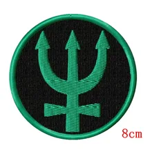 Sailor Neptue изготовленные на заказ Железные на патч ручной вышивки дизайнерские нашивки для аппликация на одежду