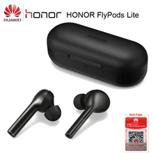 Huawei Honor Flypods Lite TWS Беспроводные Наушники Hi-Fi водонепроницаемые IP54 управление беспроводным зарядным устройством Bluetooth 4,2