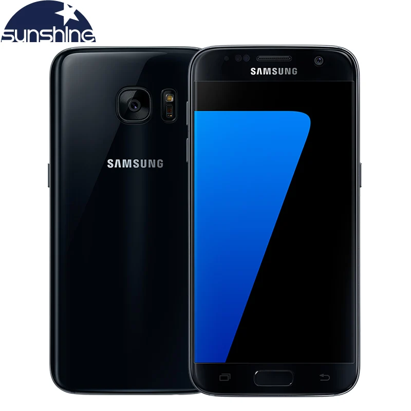 Мобильный телефон samsung Galaxy S7 4G LTE G930V G930F 5,1 дюймов 4G ram 32G rom 12,0 МП камера NFC Android-смартфон