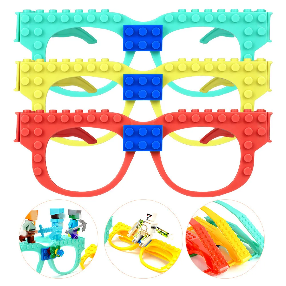 Glasses Frame Brick Base plate building Block Compatible with Legoed Minecrafted DIY Educational & Brick Base Toys for Kids gift Glasses Frame Brick Base plate building Block Compatible with Legoed Minecrafted DIY Educational & Brick Base Toys for Kids gift