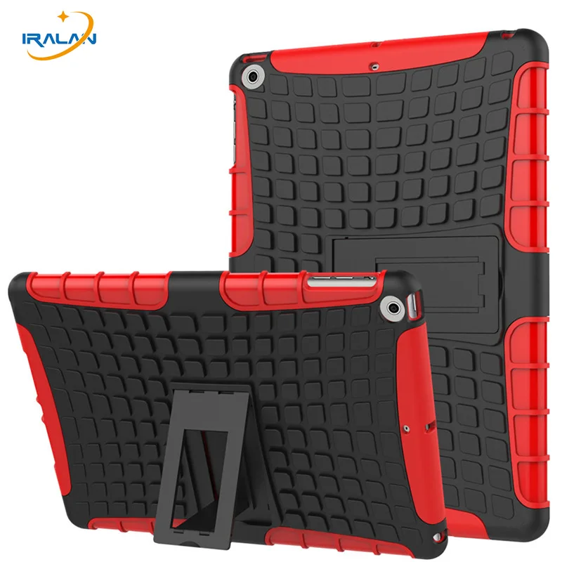

Hybrid Rugged TPU+PC Case For Apple New iPad 9.7 2018 A1893 2017 A1822 Funda Tablet Shockproof Armor back Cover+screen+pen