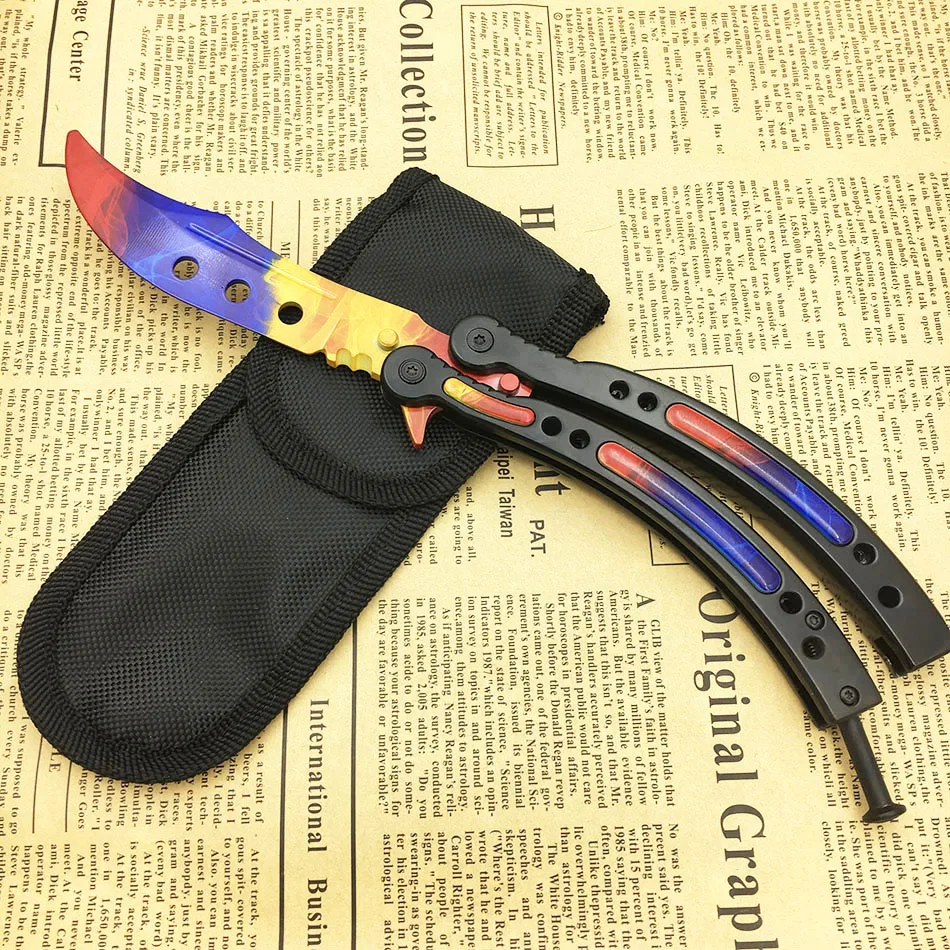 butterfly in knife training