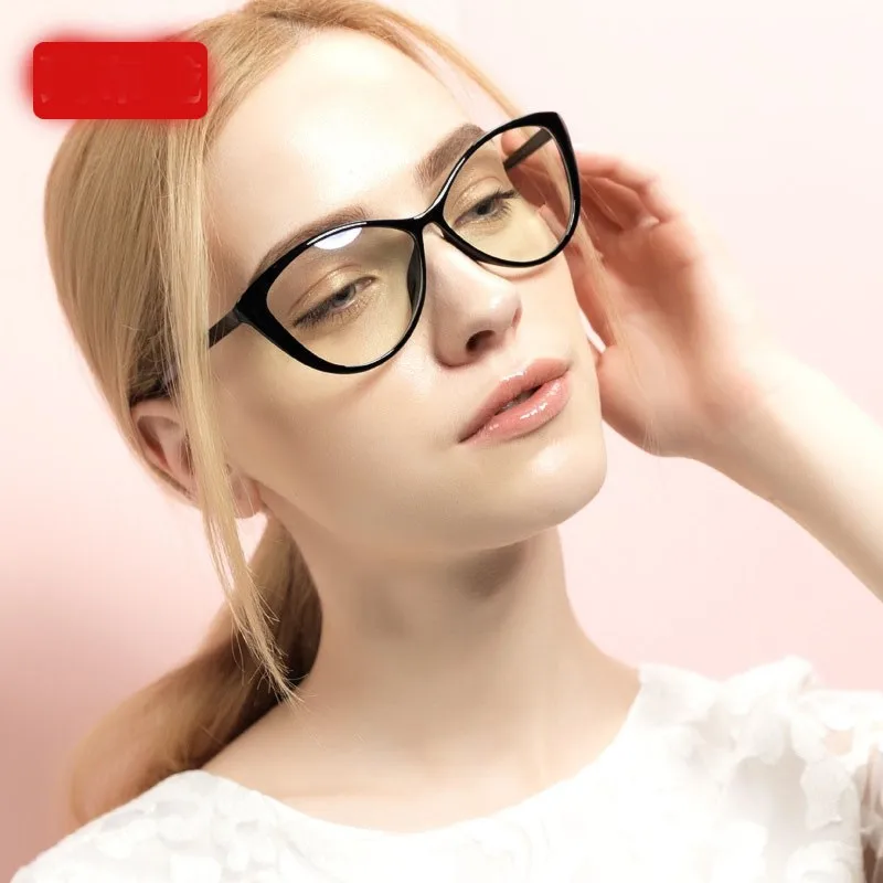 Классические TR90 оптические женские очки "кошачий глаз", оправа для очков, винтажные простые зеркальные очки с защитой от излучения, компьютерные очки, оправа A1