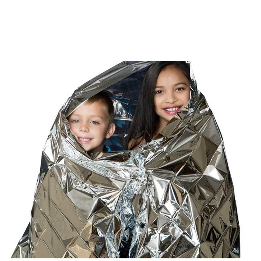 210 * 130cm Warming Emergency Blanket Hiking Climbing Outdoor Survival