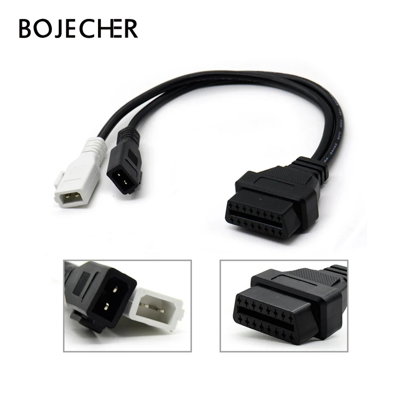 

VAG Adapter For AUDI 2X2 OBD1 OBD2 Car Diagnostic Cable 2P+2P Fits for Audi 2X2Pin to OBD2 16Pin Female Connector