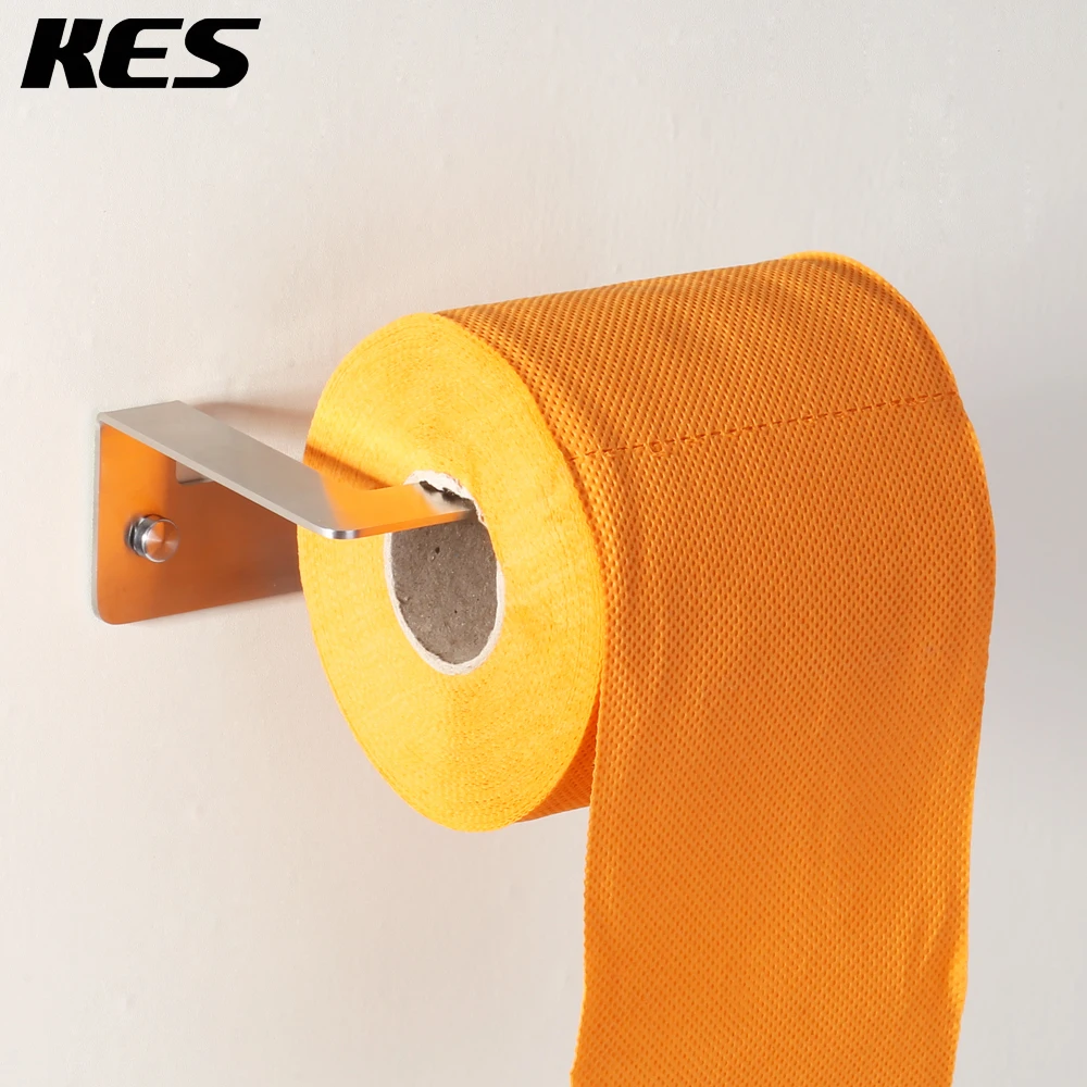 KES Bathroom Toilet Paper Holder Wall Mount SUS 304 Stainless Steel