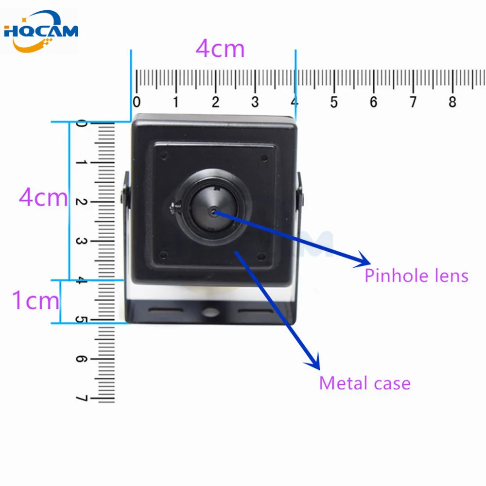 HQCAM 1080 P Аудио видеонаблюдения Видео Камера 2,0 мегапиксельная веб-IP Камера Мини 3,7 мм мини IP Камера микрофон Камера p2P сети Onvif