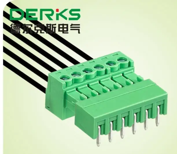 Клемма PCB 2EDGK 3 81 2P 3P 4P ~ 16P MC1.5 зеленая клемма Phoenix | Строительство и ремонт