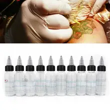 Чернила для татуажа 10 шт. пигментные чернила для татуажа разбавитель комбинированный тонер косметические инструменты для тела косметический 30 мл пигмент для микроблейдинга n