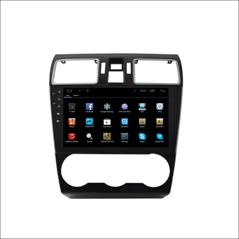 Discount YESSUN Android Radio Car DVD Player For Subaru Forester XV stereo radio multimedia GPS navigation with WIFI Bluetooth AM/FM 1