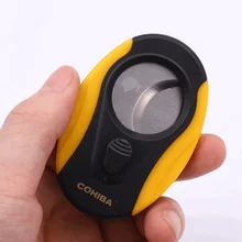 Hot Selling Round Stainless Steel Sharp Cigar Cutter Knife Scissors Durable Double Blade Shears Gadgets Cigars Scissors LFB409 Hot Selling Round Stainless Steel Sharp Cigar Cutter Knife Scissors Durable Double Blade Shears Gadgets Cigars Scissors LFB409