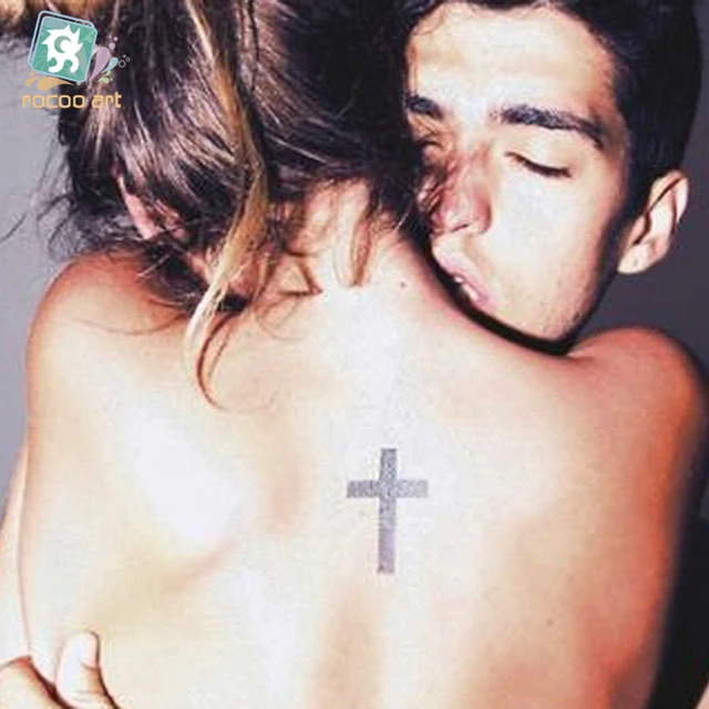 Waterproof Temporary Tattoo Men And Women Finger Flash Tattoo Cross Small Pattern Design Water Transfer Tattoo Stickers Taty Waterproof Temporary Tattoo Men And Women Finger Flash Tattoo Cross Small Pattern Design Water Transfer Tattoo Stickers Taty