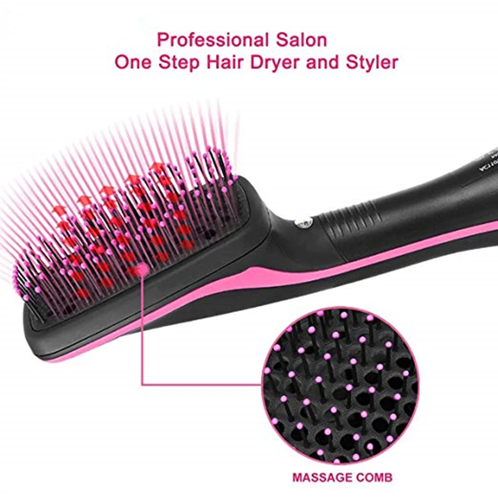secador de cabelo curling ferro rotativa escova