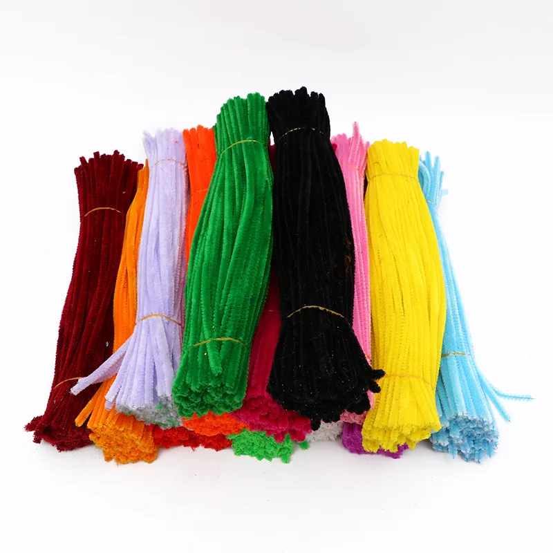 Lucia crafts 6mm Multi color Chenille Stems Pipe Cleaners Party