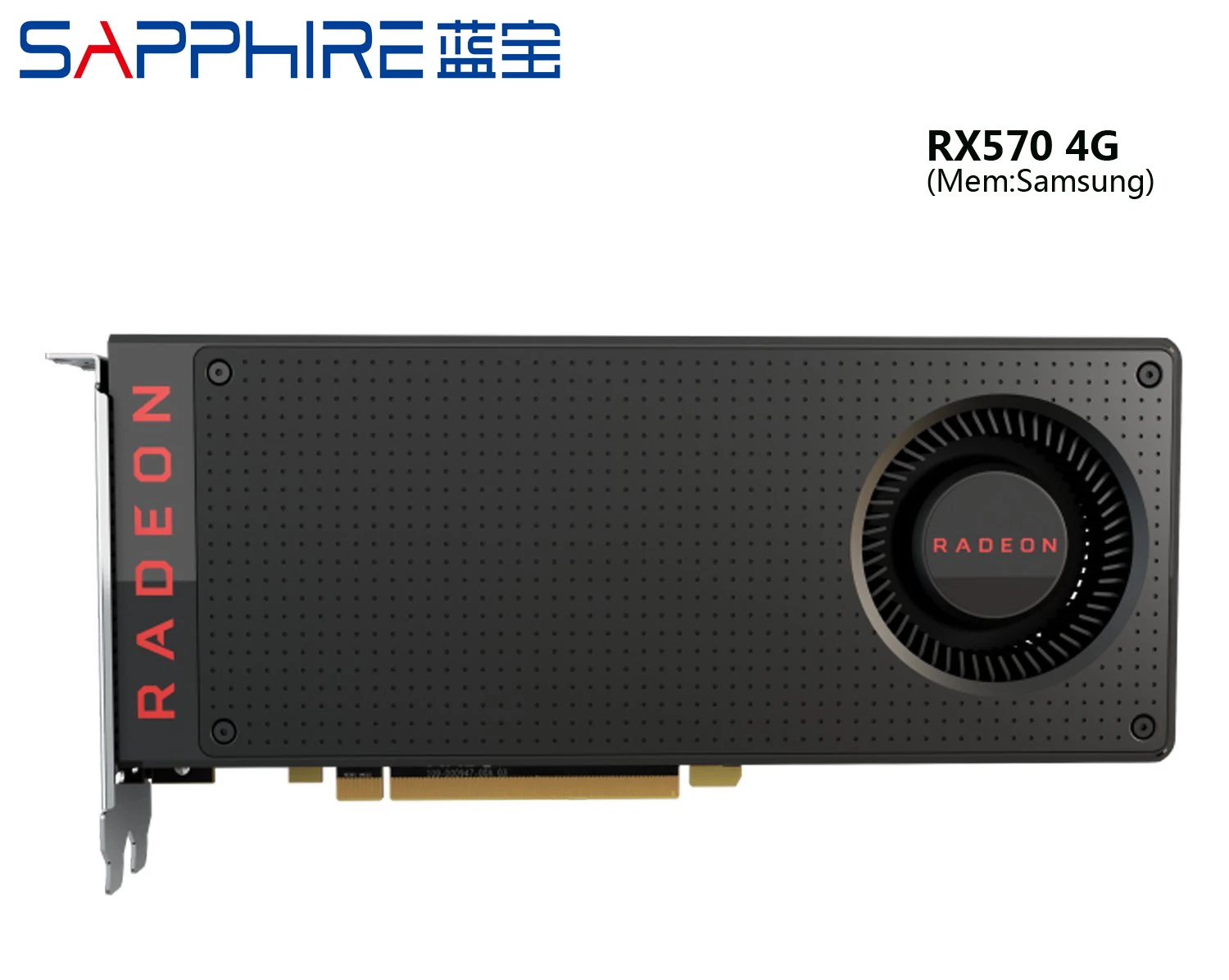 

USED Sapphire RX 570 4G graphics cards GDDR5 256bits Dual Fan 2*HDMI+2*DP+1*DVI PCI-E 3.0 X16 NITRO Oversea Ver