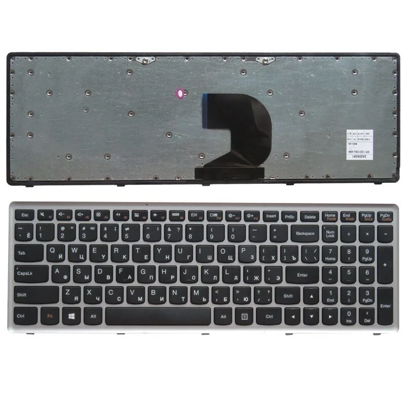 Ru Gray New Russian Replace Laptop Keyboard For Lenovo Z500 Z500a Russian Laptop Keyboard Replacement Laptop Keyboardslaptop Keyboard Replacement Aliexpress