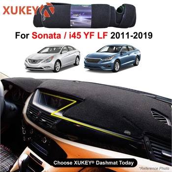 

Car Dash Mat For Hyundai Sonata i45 2011 - 2019 Dashmat Dashboard Cover Protective Sheet Carpet 2012 2013 2014 2015 2016 2017