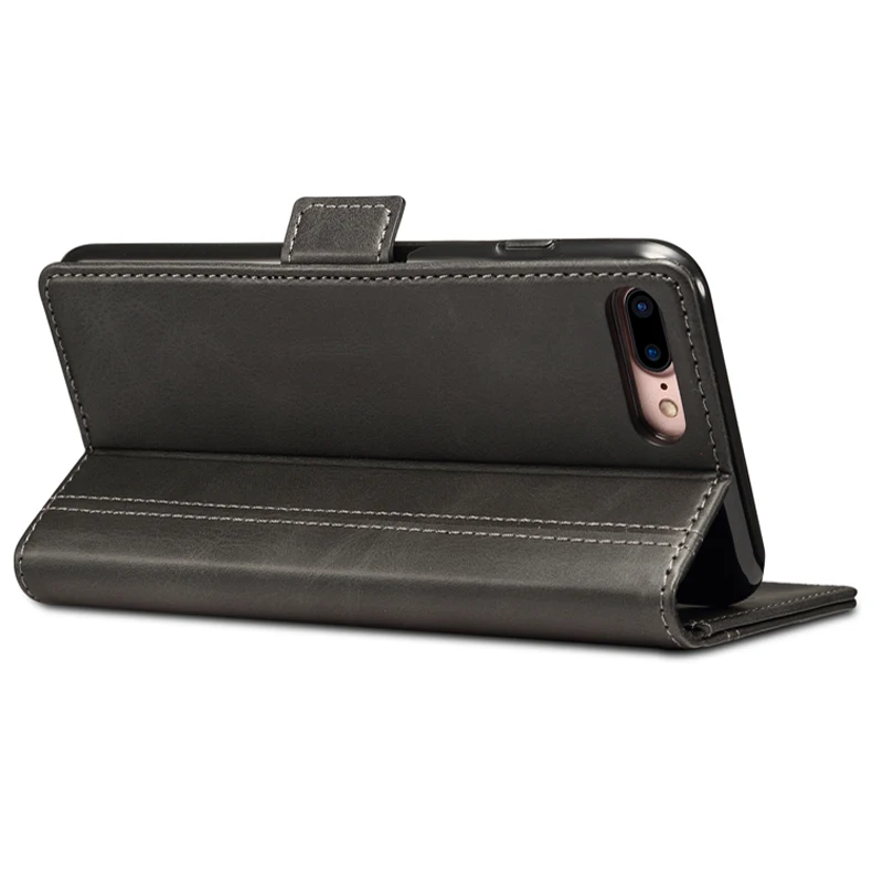 Чехол с магнитной пряжкой и откидной крышкой для iPhone 8 7 6 6s Plus Fundas 8plus plus роскошный