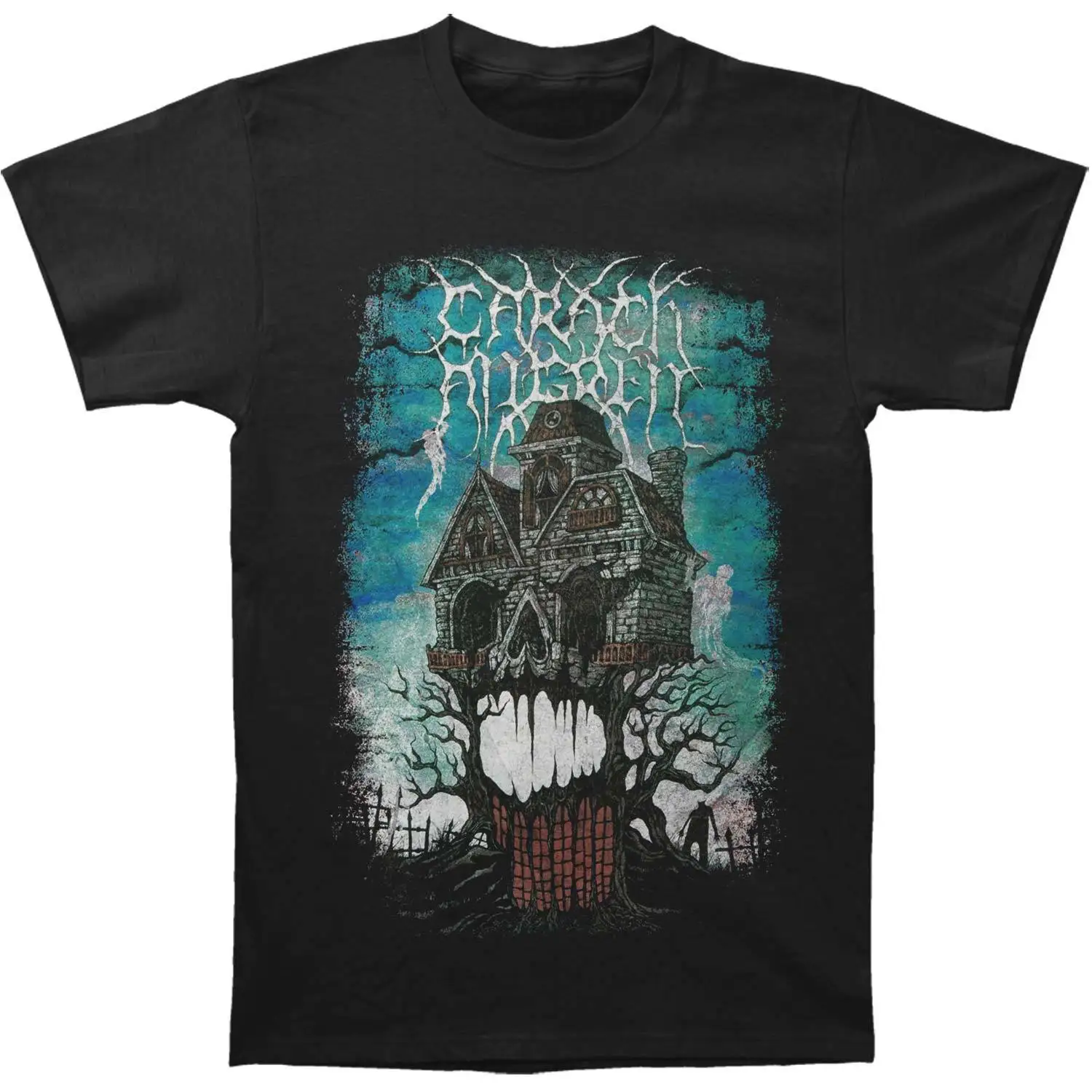 

Carach Angren Men's Tree House Tour 2016 T-shirt Black Hip Hop Novelty T Shirts Men'S Brand Clothing Top Tee Plus Size