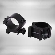 Аксессуары для охотничьего ружья 25,4 мм 2 шт. низкопрофильные 20 мм Пикатинни/Вивер винтовки прицела кольца