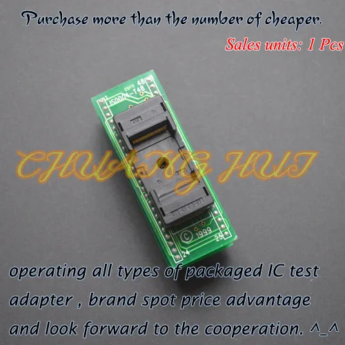 

IS0004-T48 Programmer adapter tsop48 to dip48 Programmer adapter ic test socket