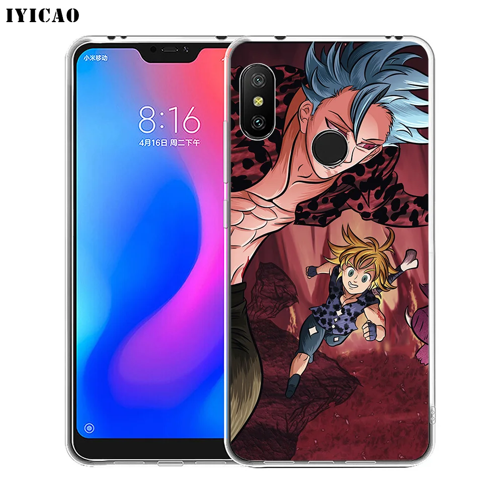 Мягкий силиконовый чехол для телефона IYICAO Ban Seven Deadly Sins Xiaomi Redmi 4A 5A 6A Note 7 6 5 Pro Plus 4X