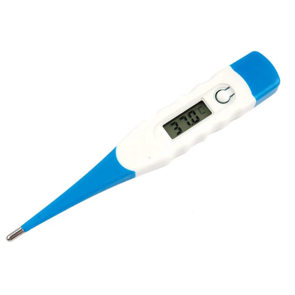 Body Digital LCD Display Thermometer digital Children Soft Head