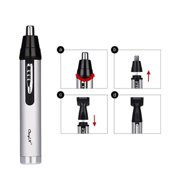 

3 in 1 USB Rechargeable Nose Hair Trimmer Mini Electric Sideburns Eyebrow Hair Trimming Tool Ear Hair Shaver Men Grooming Kit 31