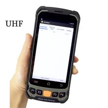 4.7 Inch Touch Screen Android 5.1 Handheld Data Collector Terminal Android Handheld UHF RFID reader with 4G WiFi Bluetooth GPS